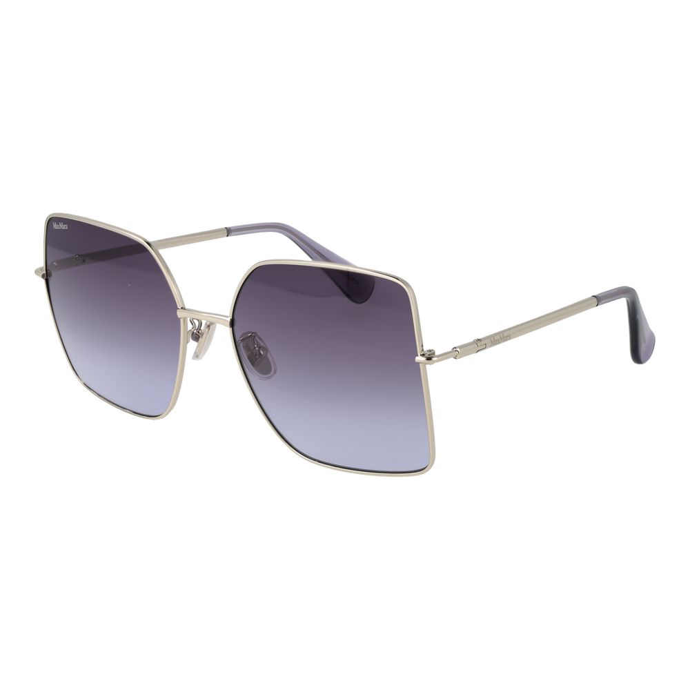 Max Mara Silver Metal Women's Sunglasses
