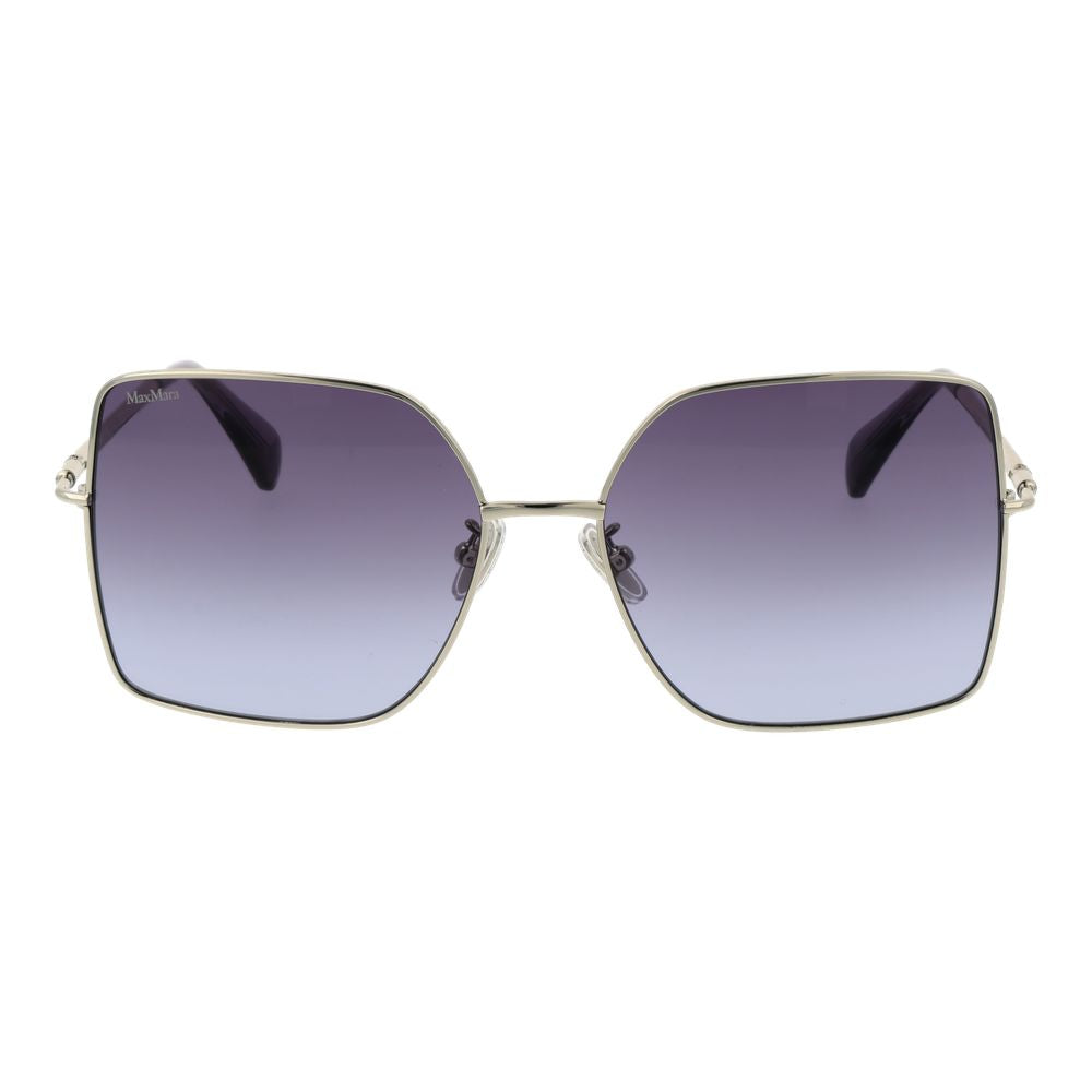 Max Mara Silver Metal Women's Sunglasses