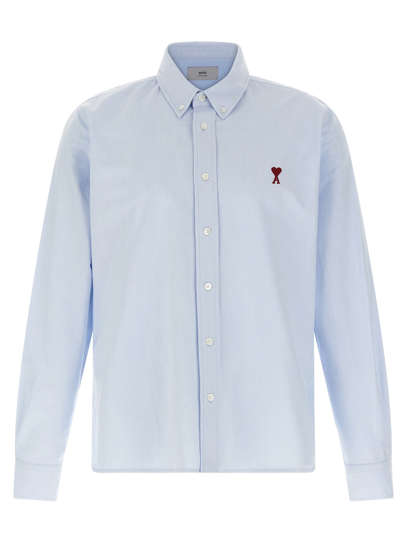 Ami Paris Blue Cotton Men's Blouse
