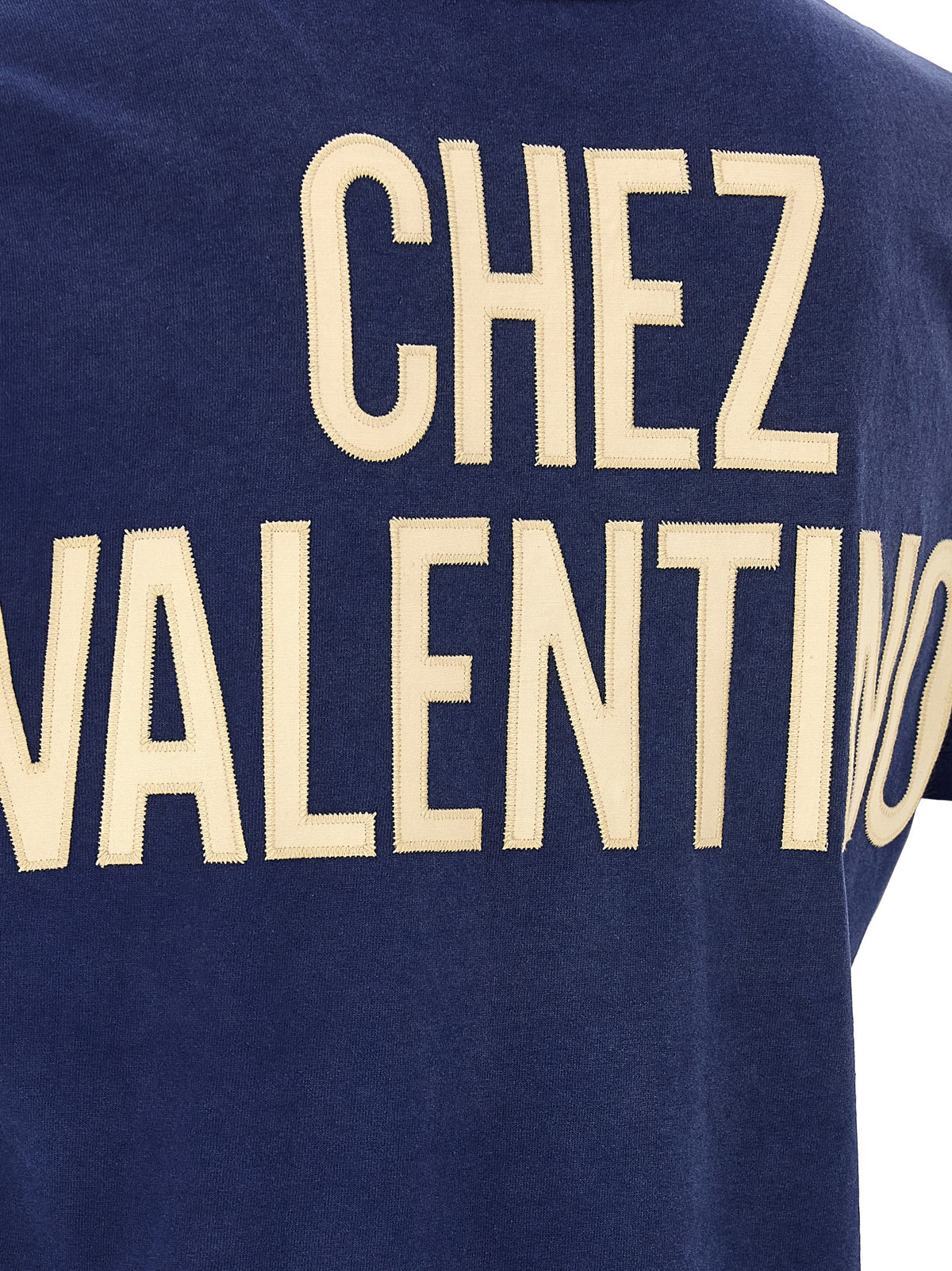 Valentino Garavani Blue Cotton Men's Sportswear