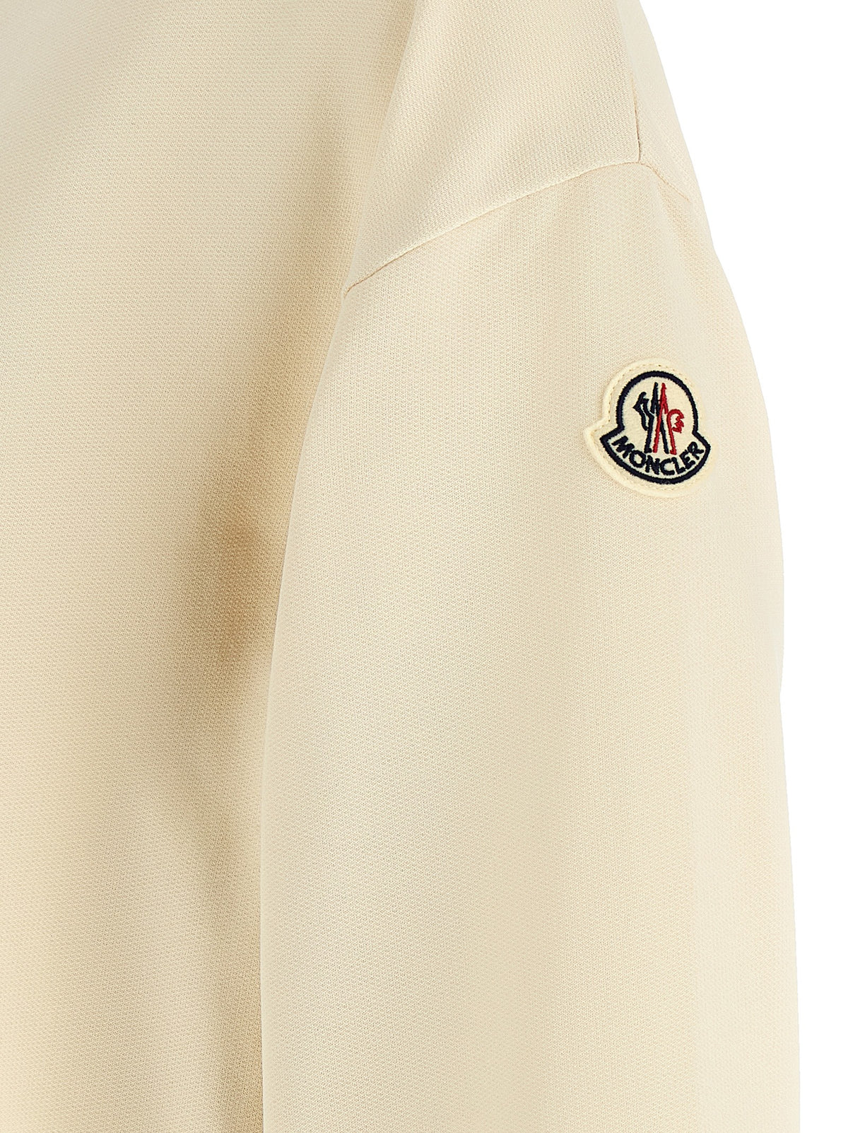 Moncler Beige Cotton Women's Sweatshirt