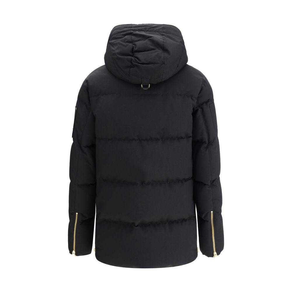 Moose Knuckles Black Cotton Men's Coat