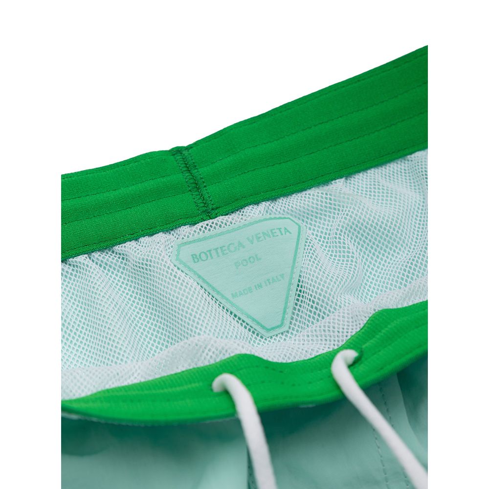 Bottega Veneta Turquoise Polyamide Swim Men's Shorts