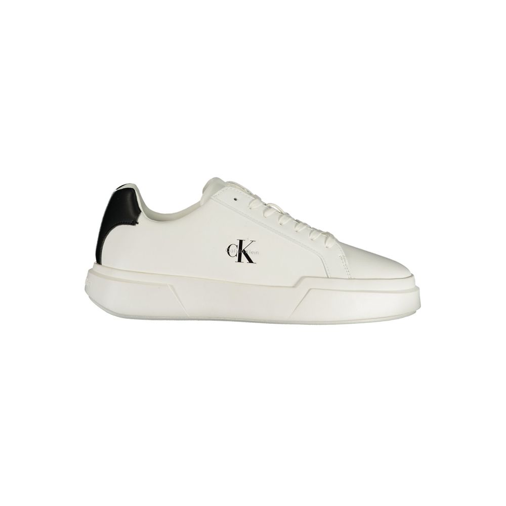 Calvin Klein White Polyurethane Women's Women's Sneaker