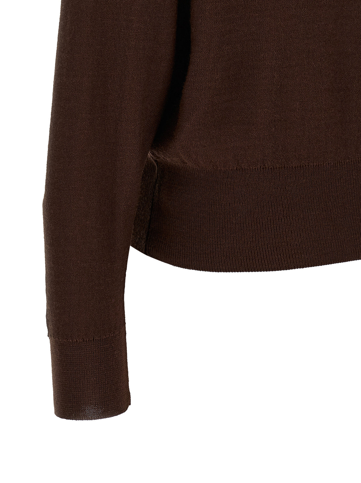 Lemaire Bordeaux Wool Women's Cardigan