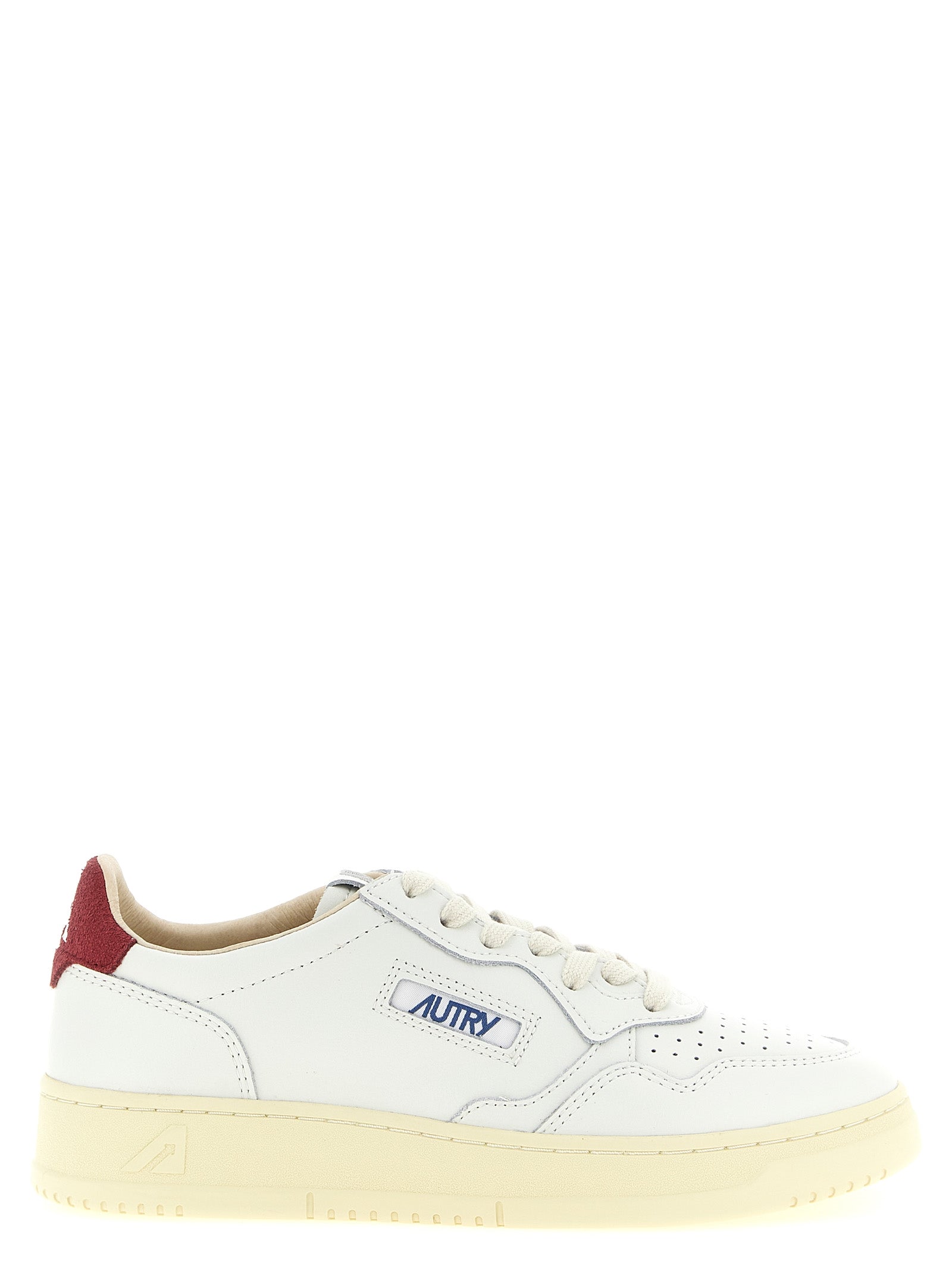 Autry Bordeaux Cowhide Athletic Men's Sneakers