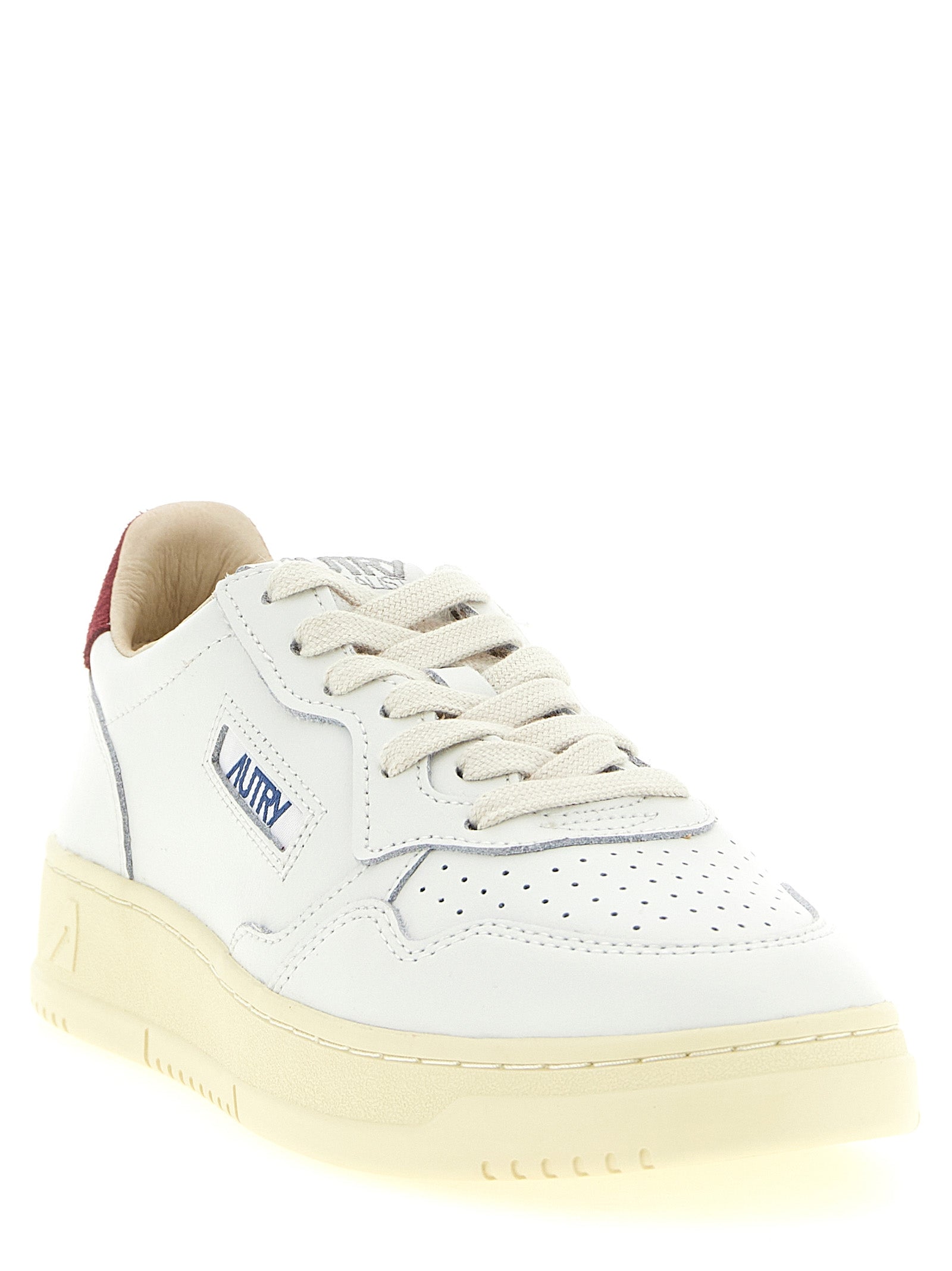 Autry Bordeaux Cowhide Athletic Men's Sneakers