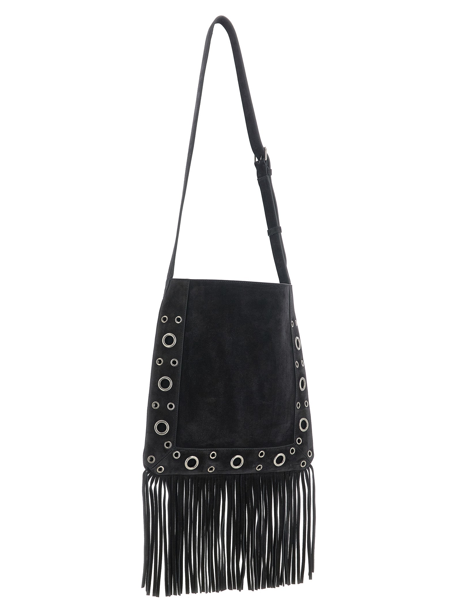 Valentino Garavani Black Calfskin Shoulder Men's Bag