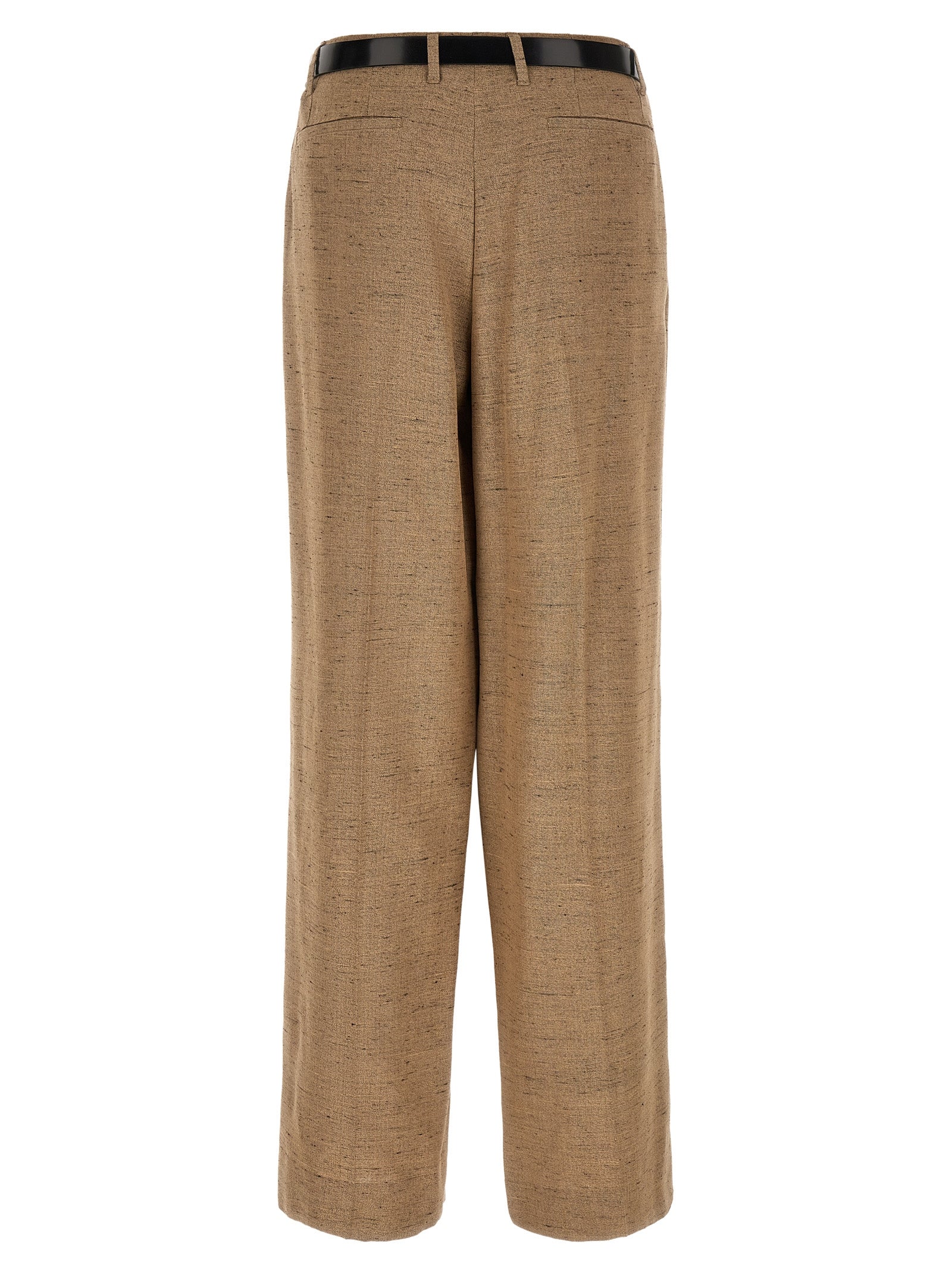 Dolce & Gabbana Beige Viscose Casual Women's Pants