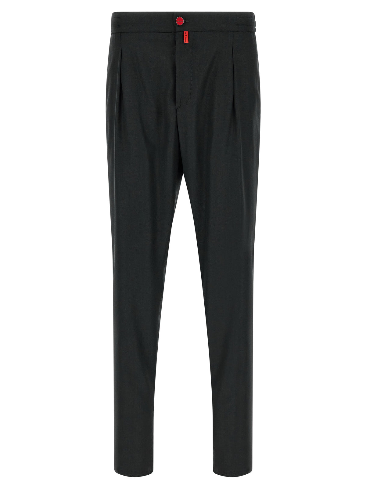 Kiton Gray Wool Casual Men's Pants