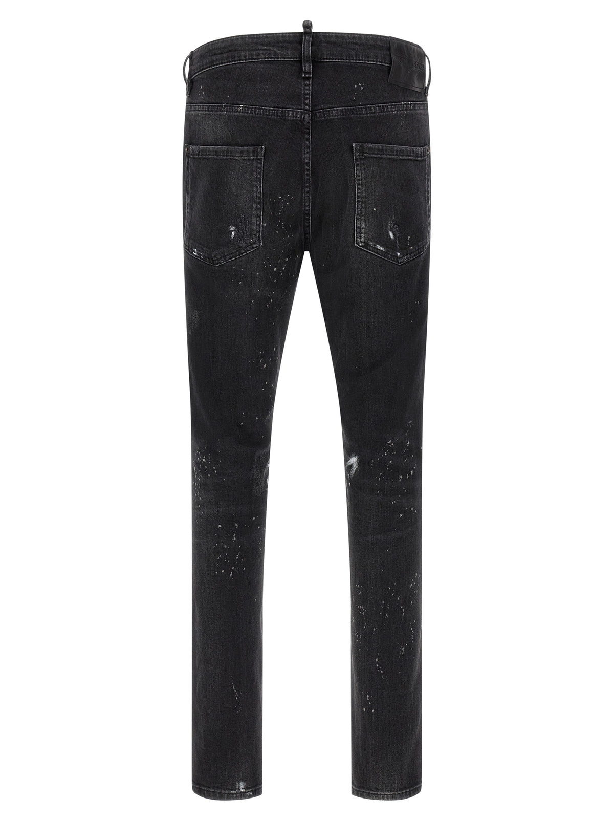 Dsquared² Black Cotton Slim Fit Men's Jeans