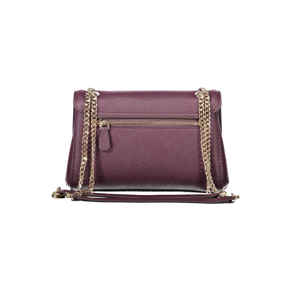 Guess Jeans Purple Polyethylene Women Women's Handbag