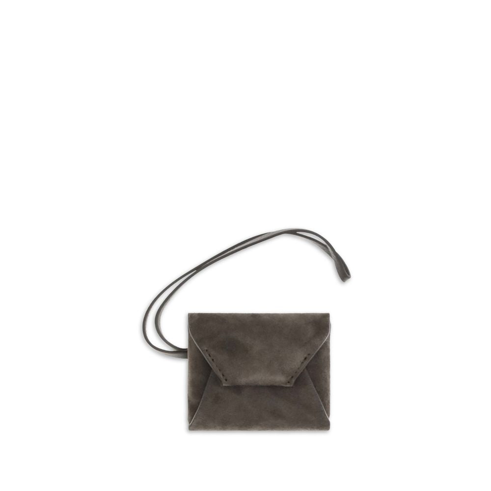Brunello Cucinelli Brown Calf Leather Bos Taurus Women's Keychain