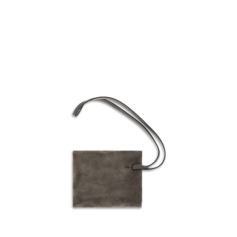 Brunello Cucinelli Brown Calf Leather Bos Taurus Women's Keychain