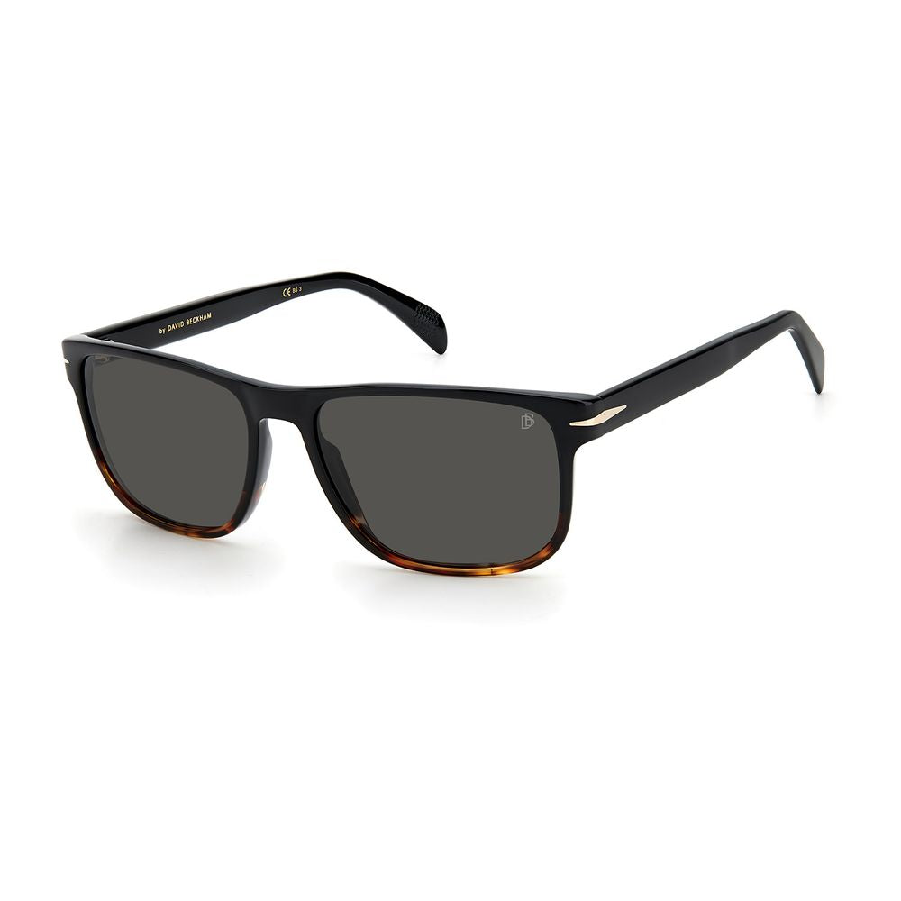 David Beckham Black Plastic Men's Sunglasses
