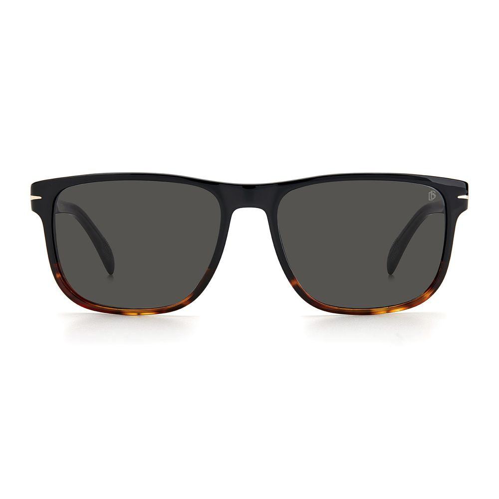 David Beckham Black Plastic Men's Sunglasses