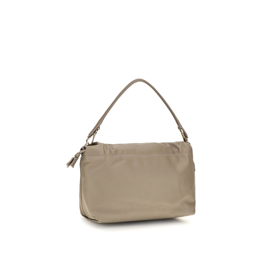 Fendi Beige Calf Leather Bos Taurus Shoulder Women's Bag