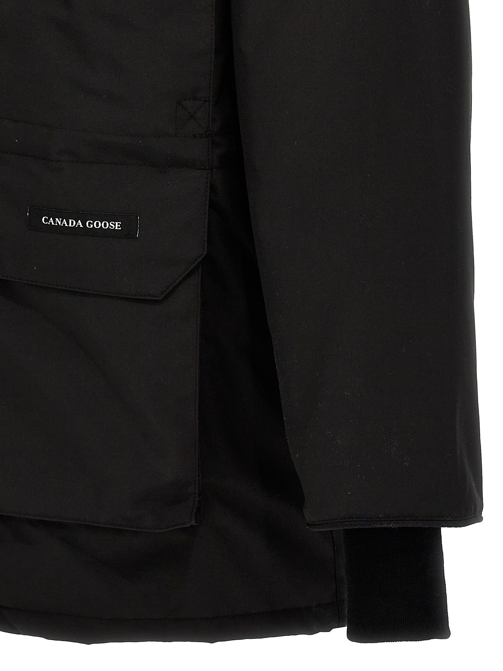 Canada Goose Black Polyester Men's Parka