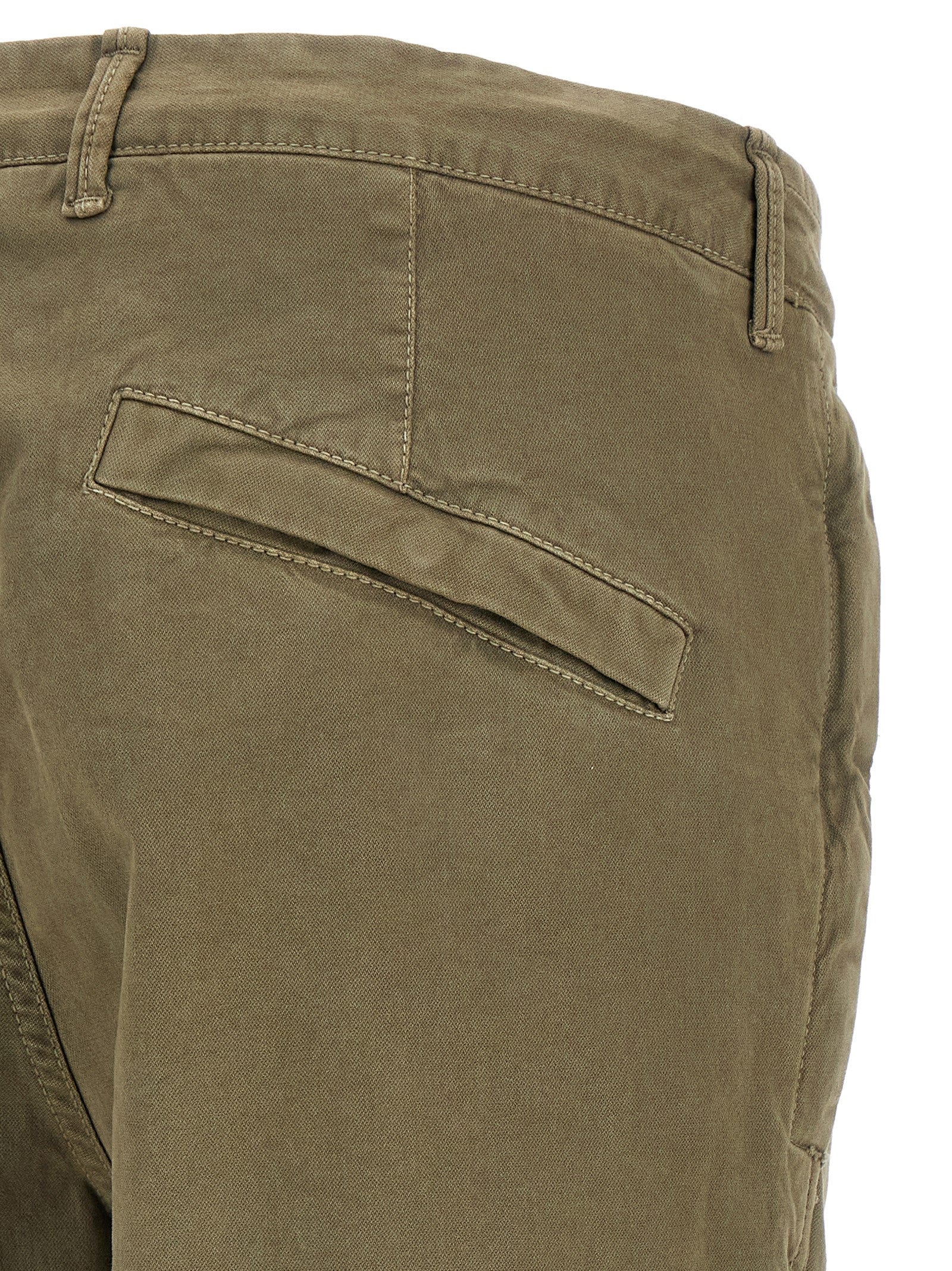 Stone Island Bicolor Cotton Cargo Men's Pants