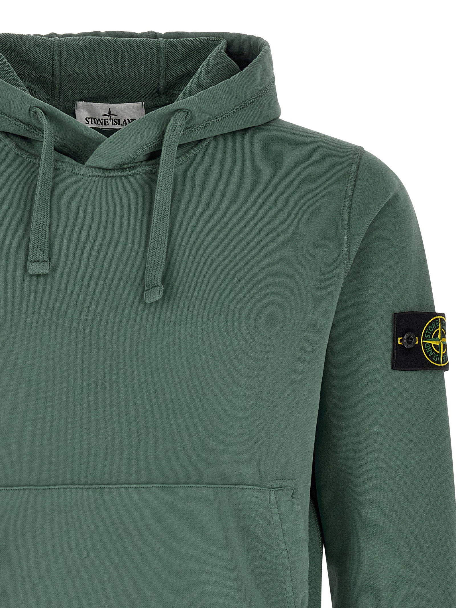 Stone Island Bicolor Cotton Men's Sweatshirt
