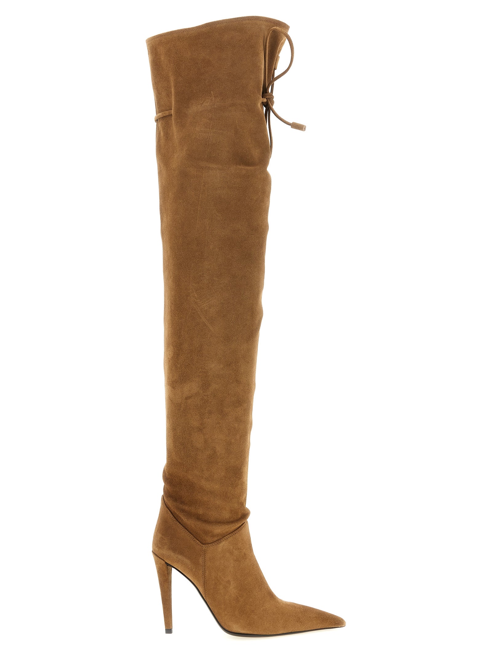 Giuseppe Zanotti Brown Calfskin Over The Women's Knee