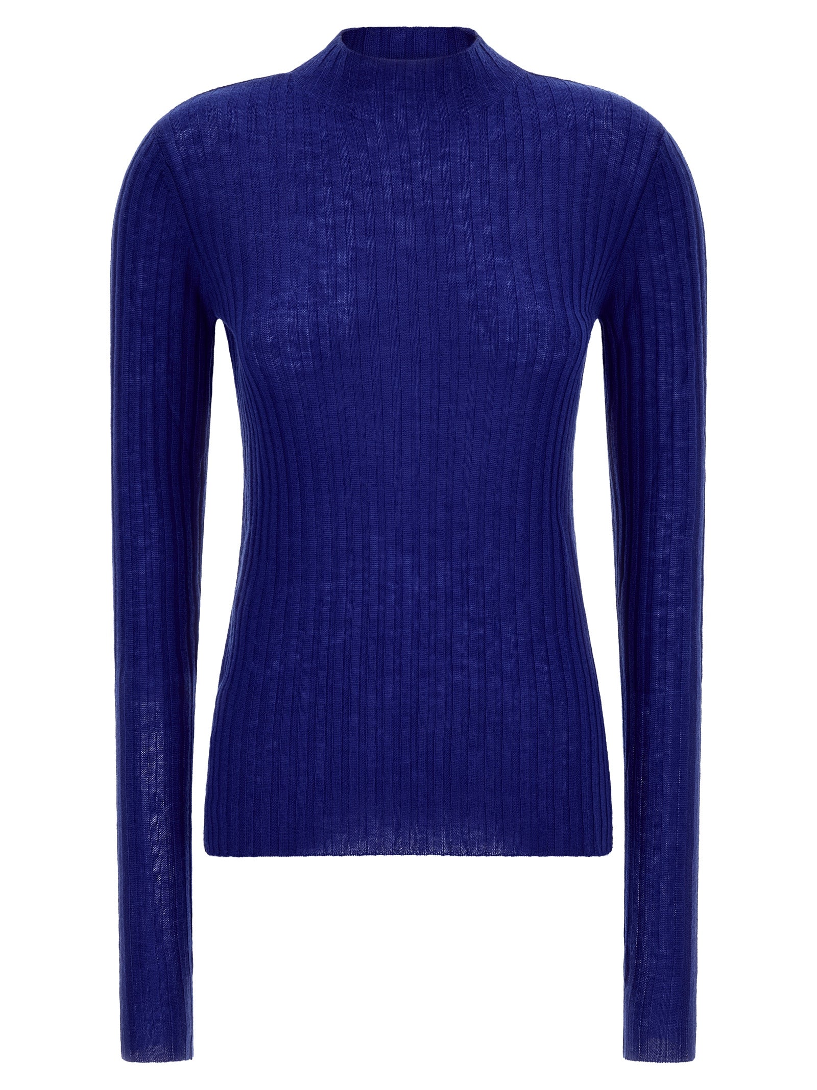 PINKO Blue Wool Women's Cardigan