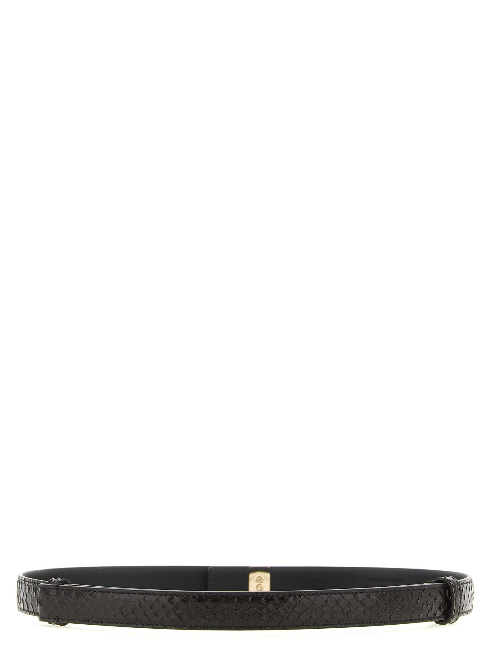 Tom Ford Brown Calfskin Regular Women's Belt