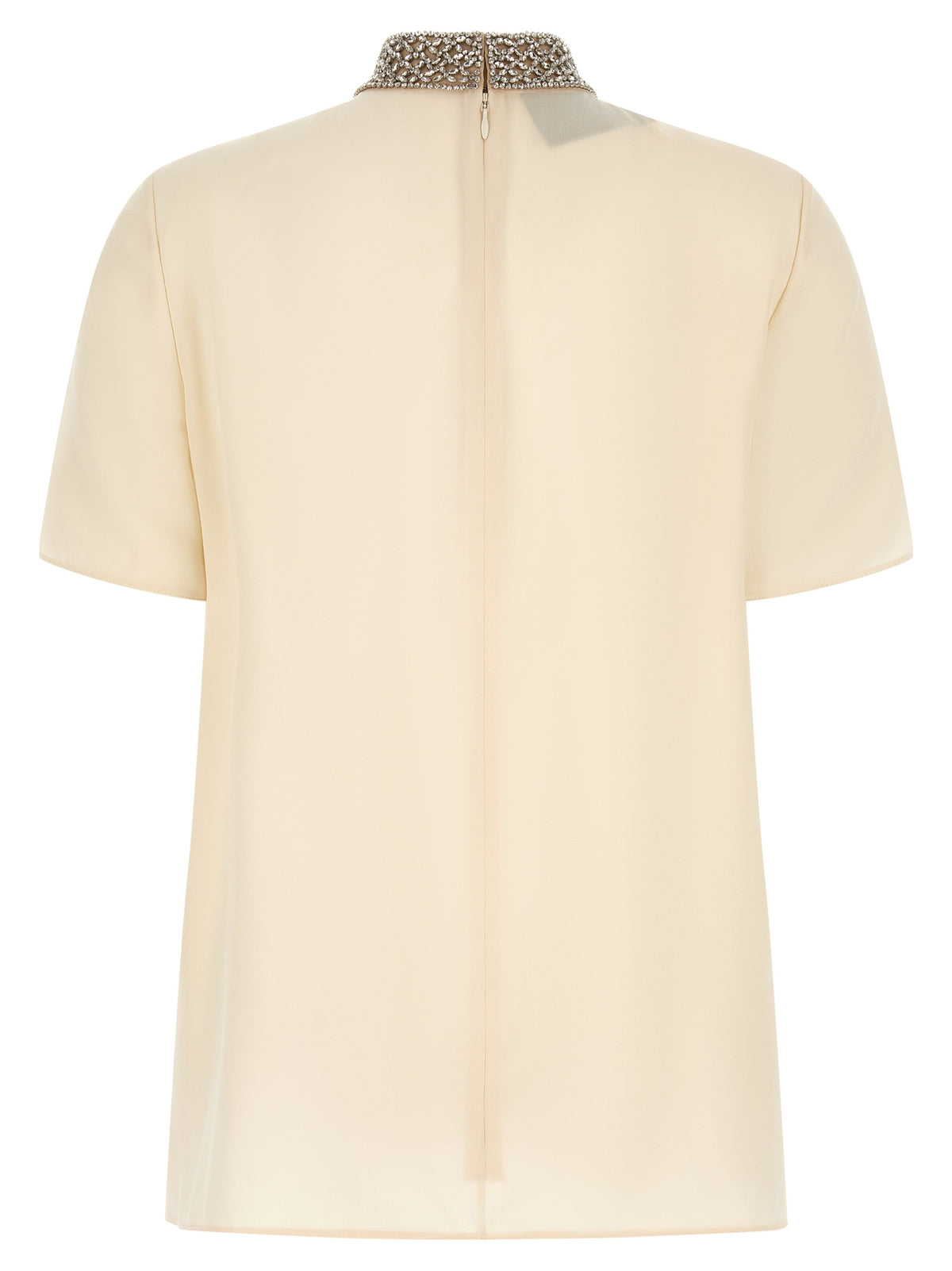 Valentino Garavani White Silk Tank Women's Tops