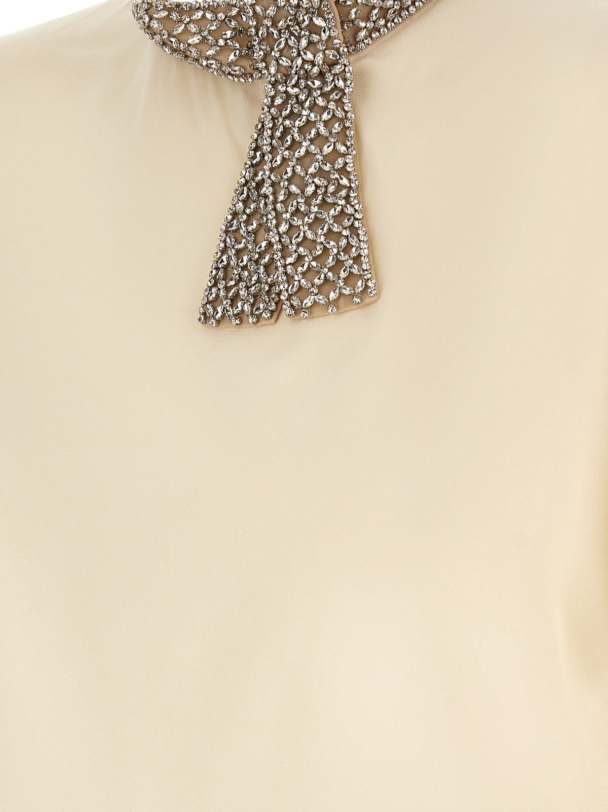 Valentino Garavani White Silk Tank Women's Tops