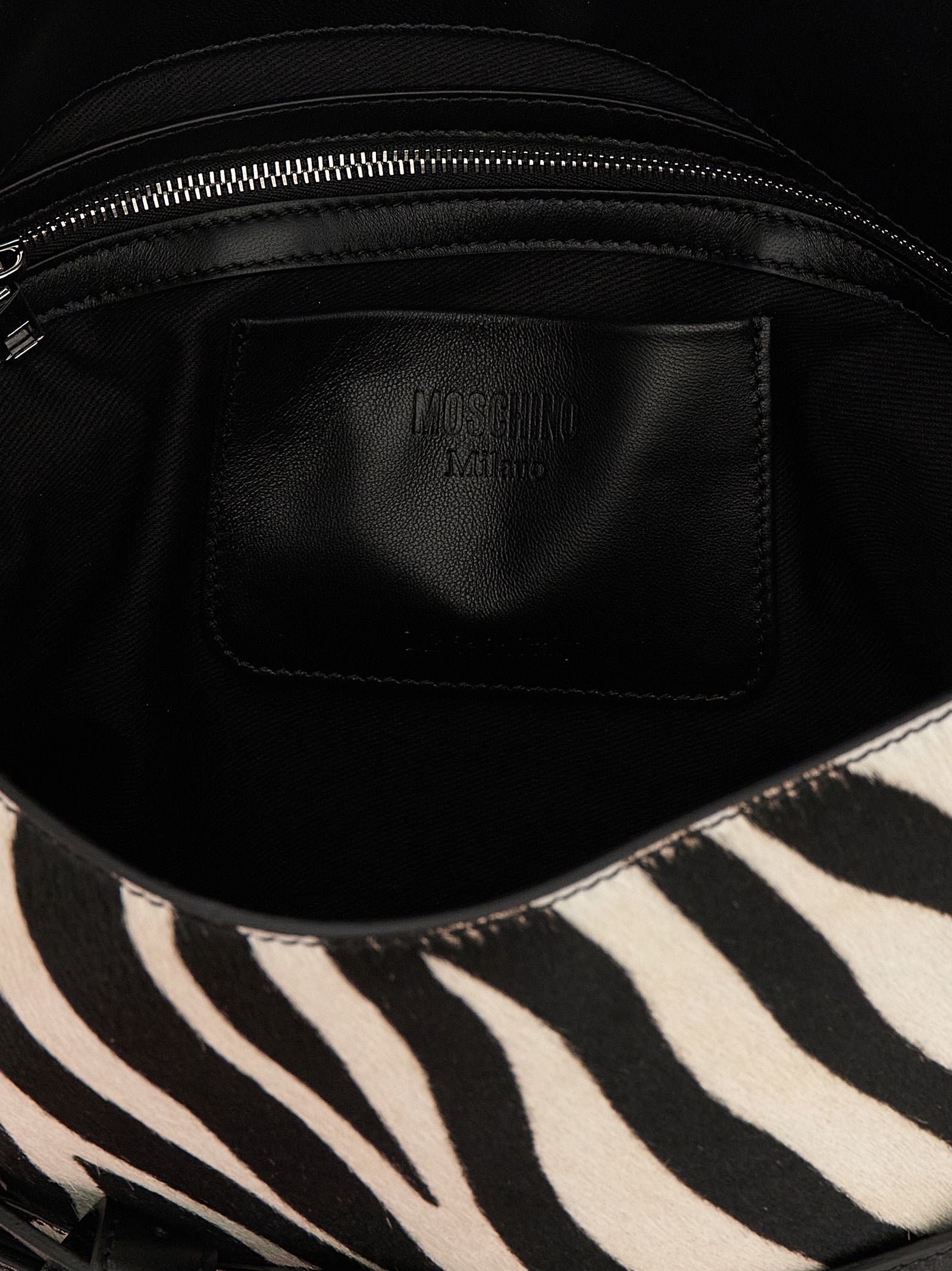 Moschino Bicolor Calfskin Women's Handbag