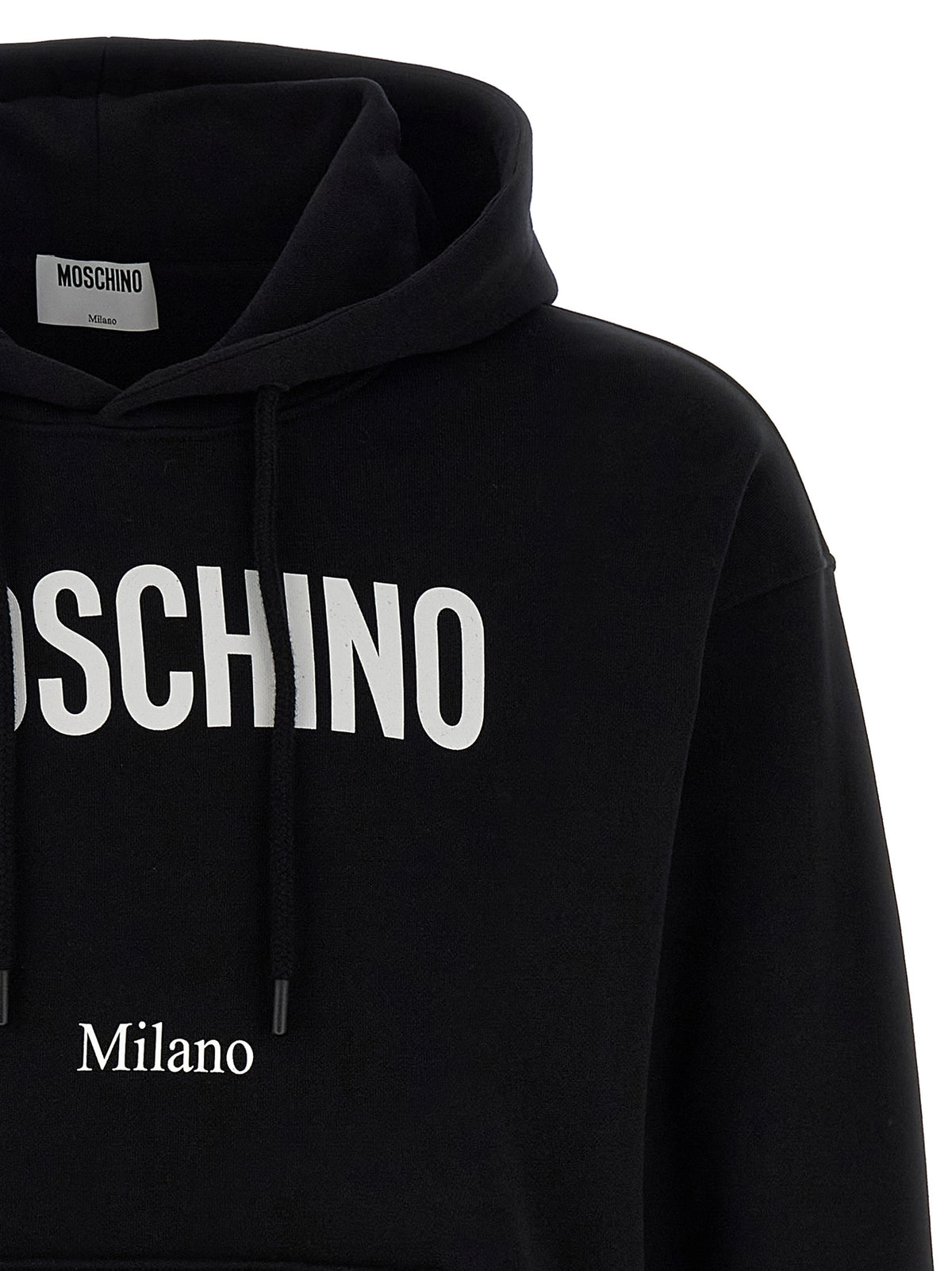 Moschino Black Cotton Men's Sweatshirt