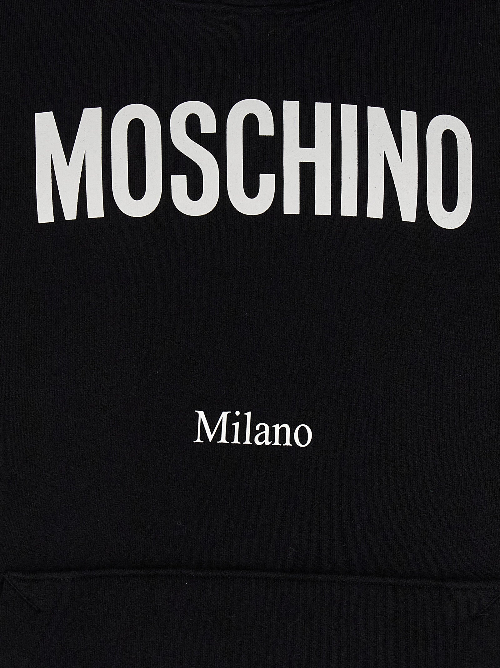Moschino Black Cotton Men's Sweatshirt
