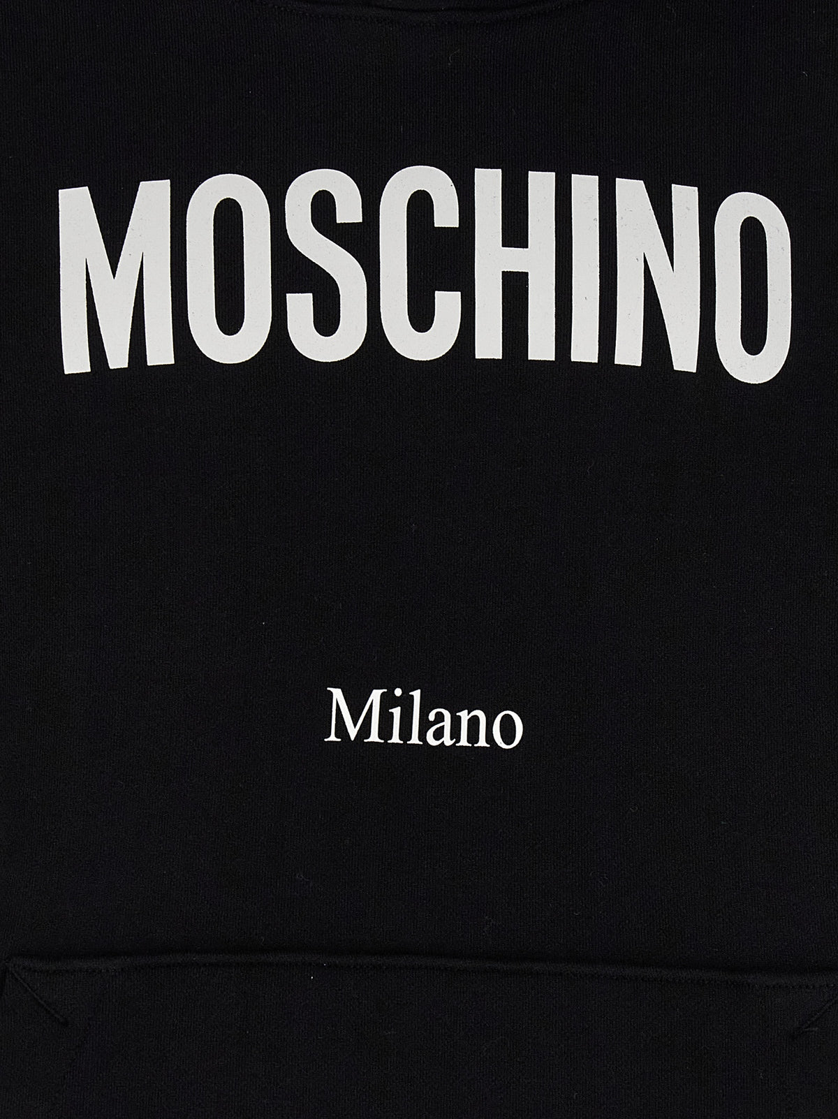 Moschino Black Cotton Men's Sweatshirt