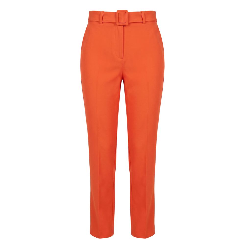 Trussardi Orange Viscose Women Women's Pants