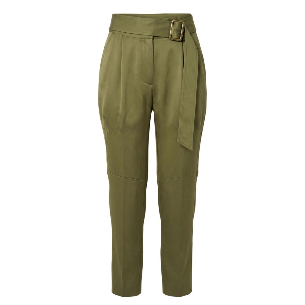 Trussardi Green Viscose Women Women's Pants