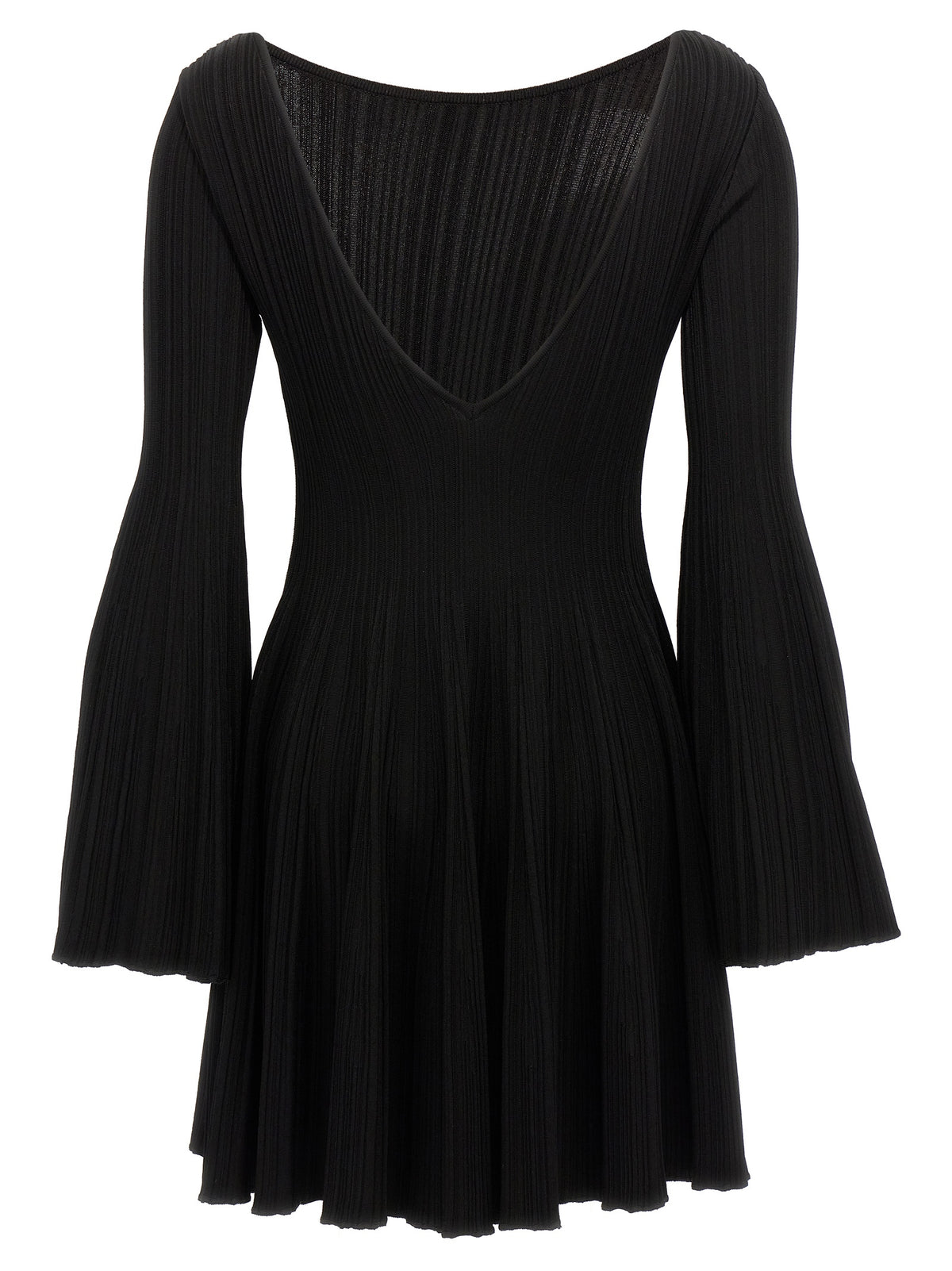 ANTONINO VALENTI Black Viscose Mini Women's Skirt