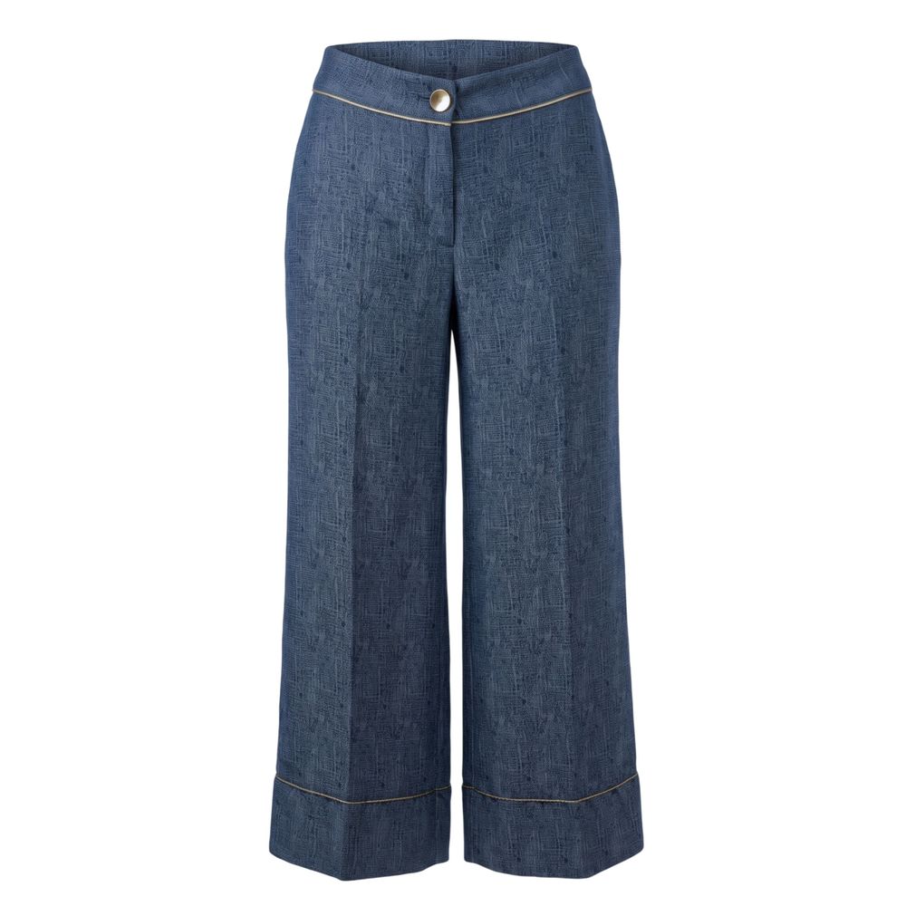 Trussardi Blue Viscose Women Women's Pants
