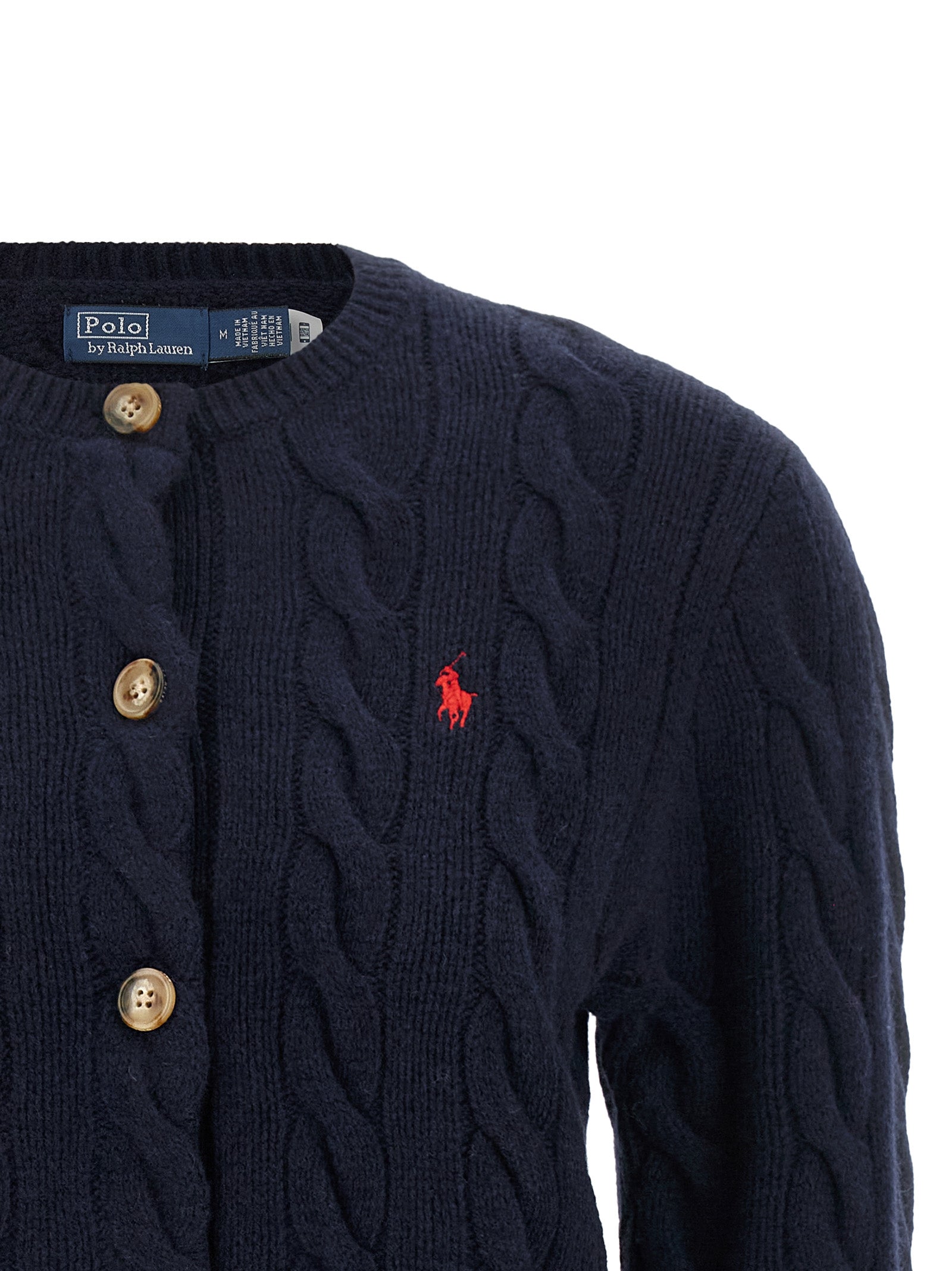 Polo Ralph Lauren Blue Wool Women's Cardigan