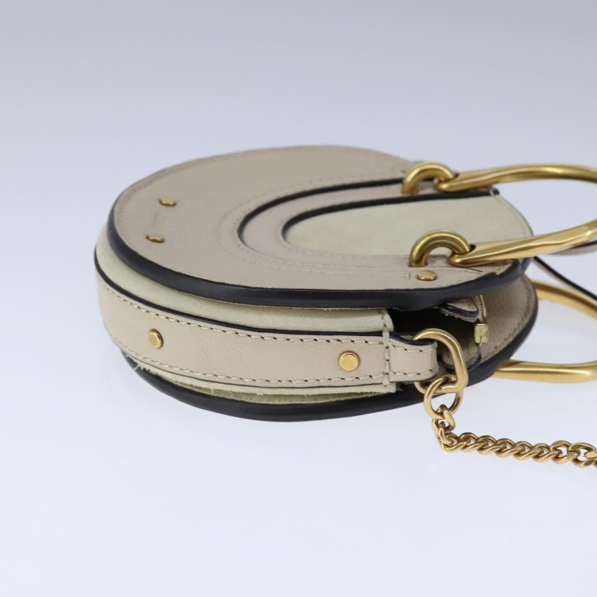 Chloé Pixie Beige Leather Handbag (Pre-Owned)