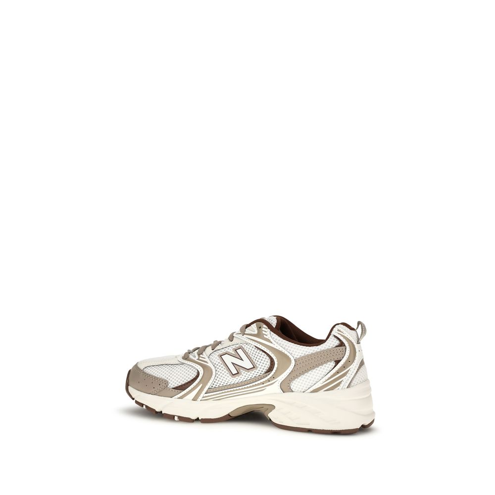 New Balance Silver Nylon Athletic Women's Sneakers