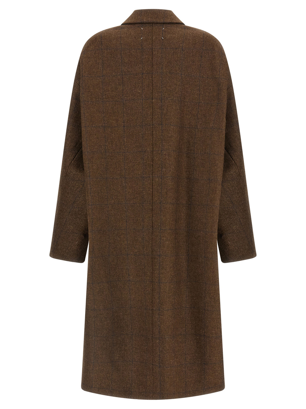 Maison Margiela Brown Wool Women's Coat
