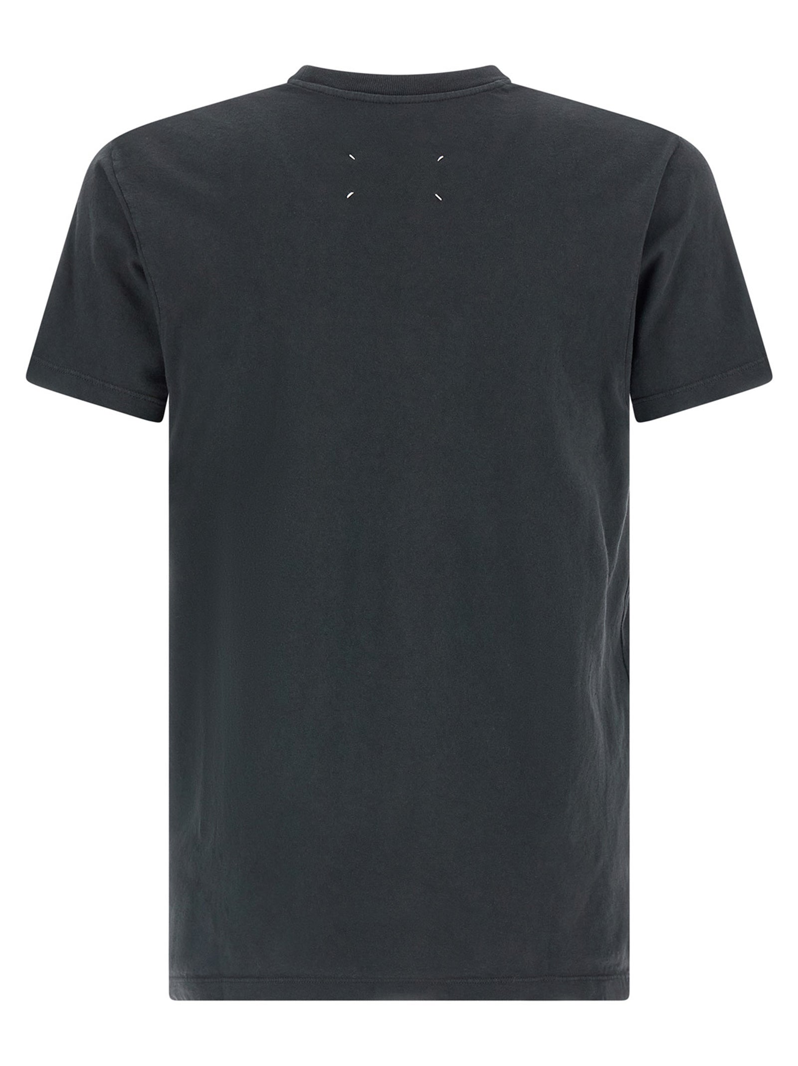 Maison Margiela Black Cotton Men's T-Shirt