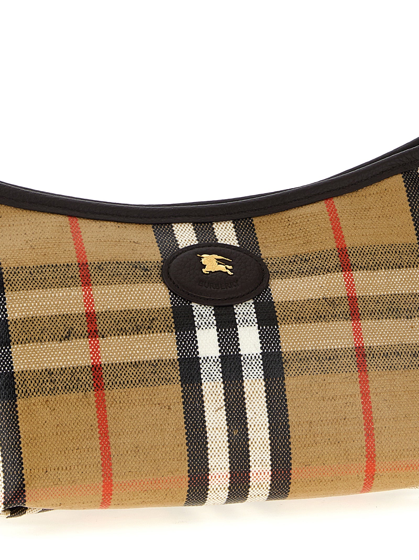 Burberry Multicolor Cotton Shoulder Women's Bag