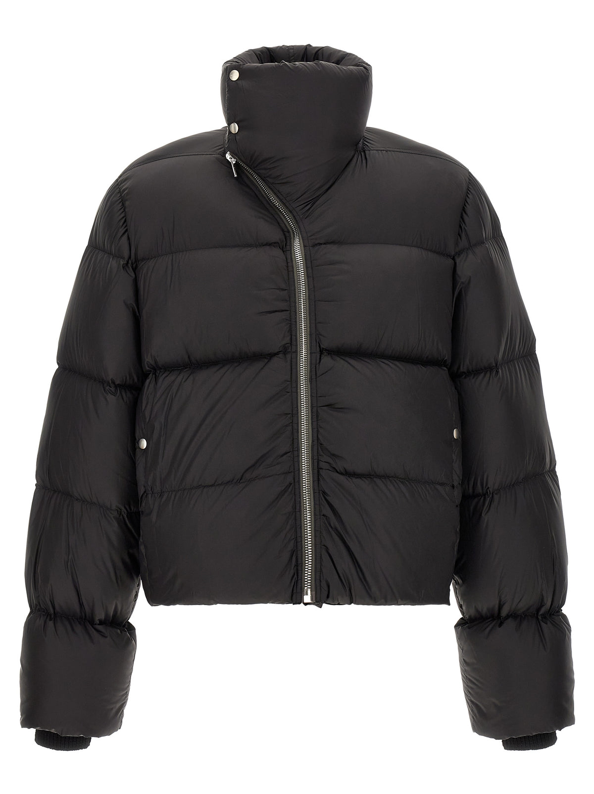 Rick Owens Black Nylon Full-Length Men's Jacket