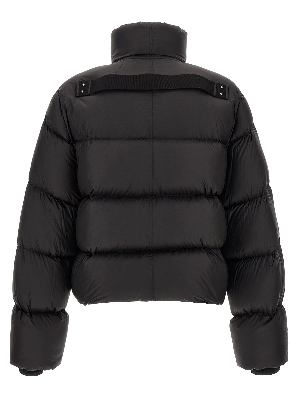 Rick Owens Black Nylon Full-Length Men's Jacket