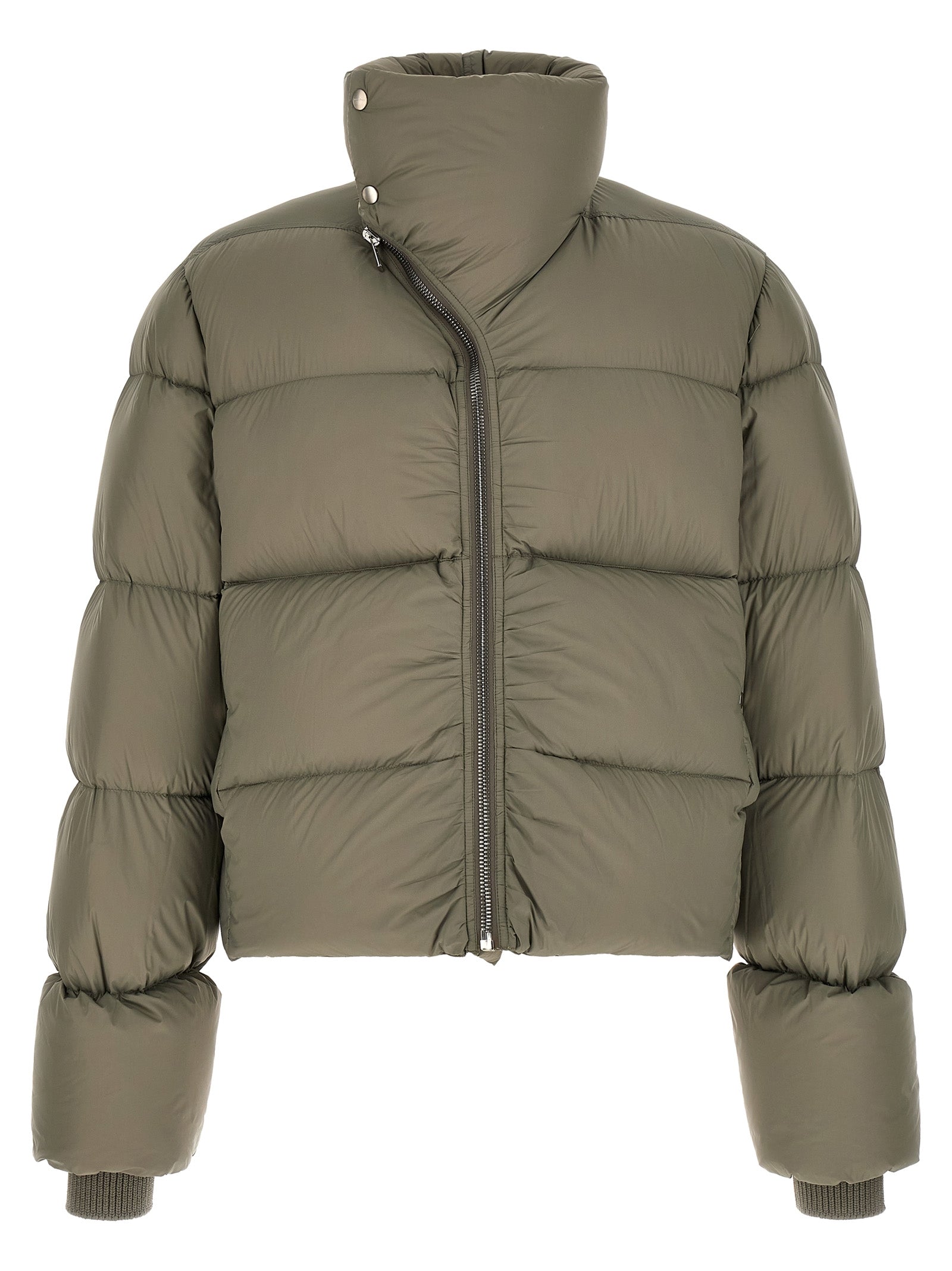 Rick Owens Bicolor Nylon Full-Length Men's Jacket
