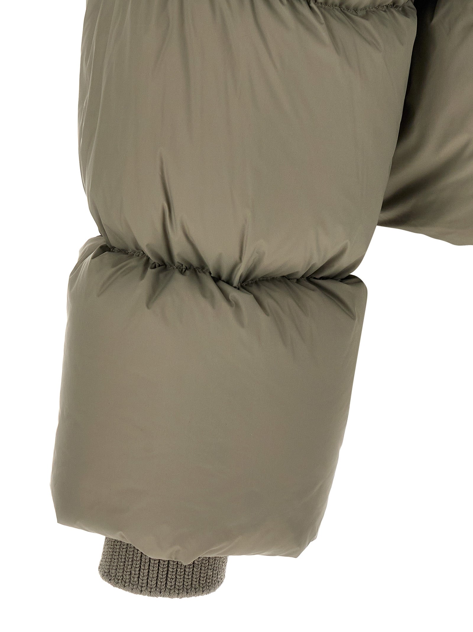 Rick Owens Bicolor Nylon Full-Length Men's Jacket