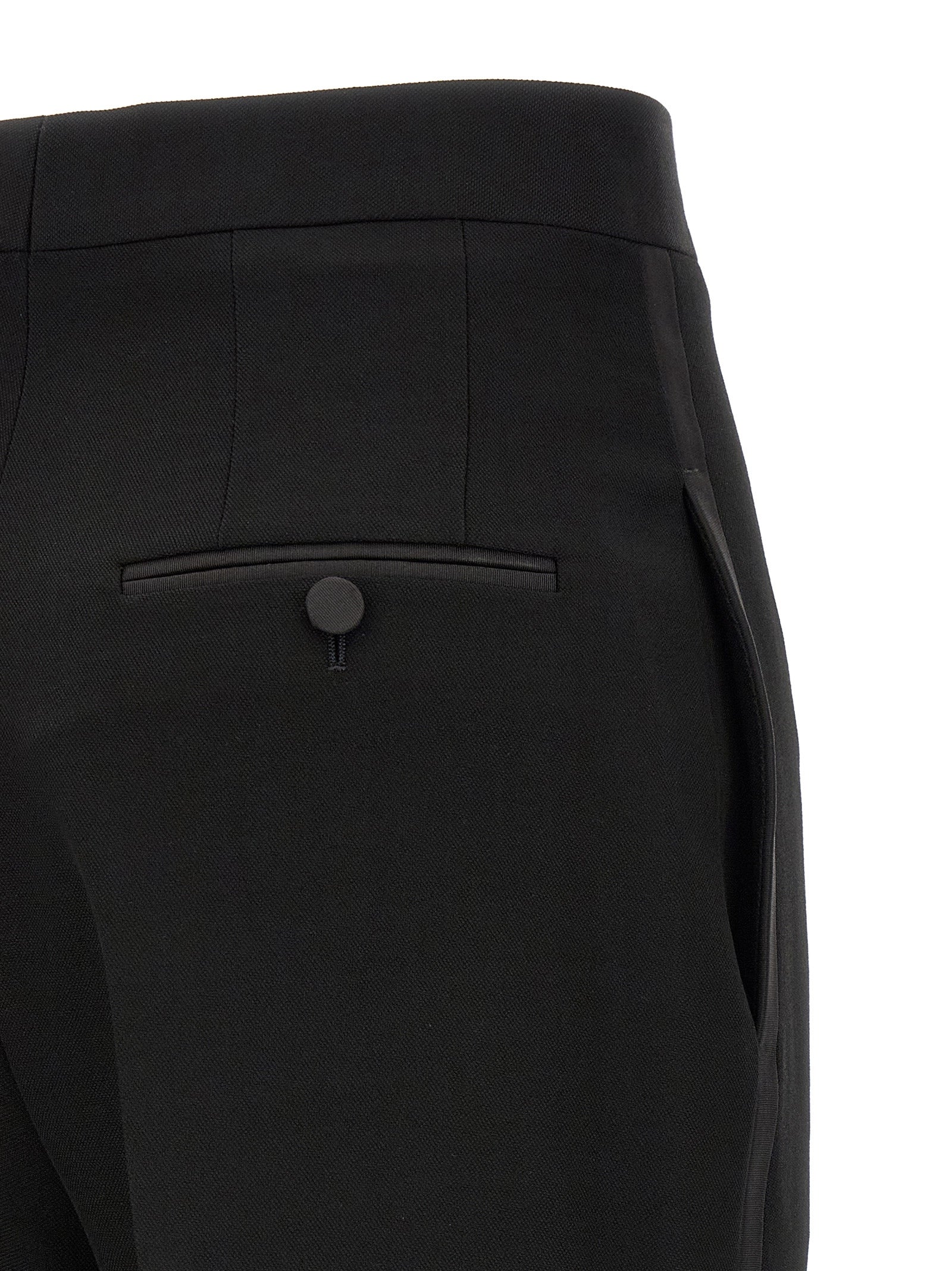 Tom Ford Black Wool Dress Women's Pants