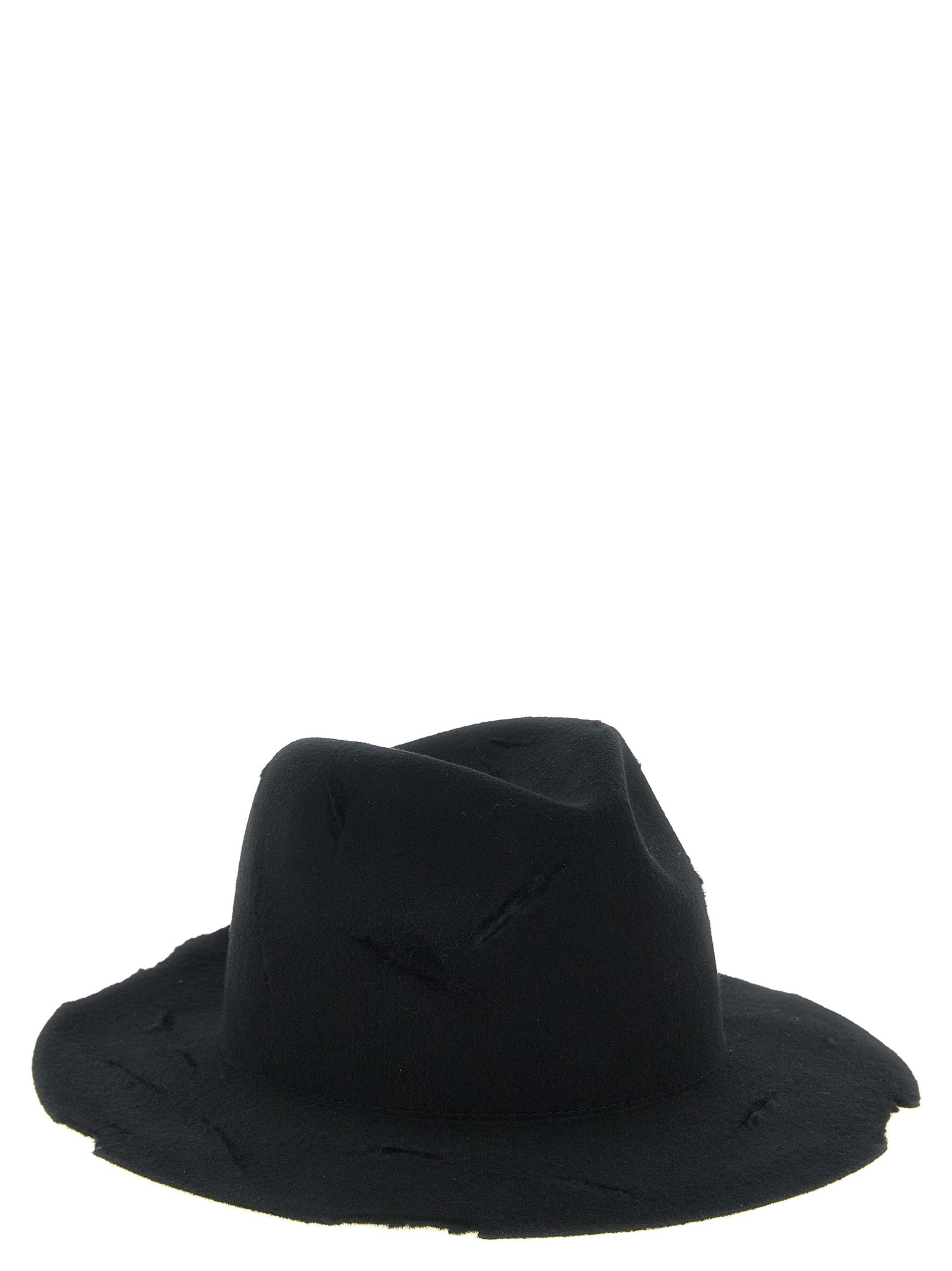 Yohji Yamamoto Black Wool Men's Fedora