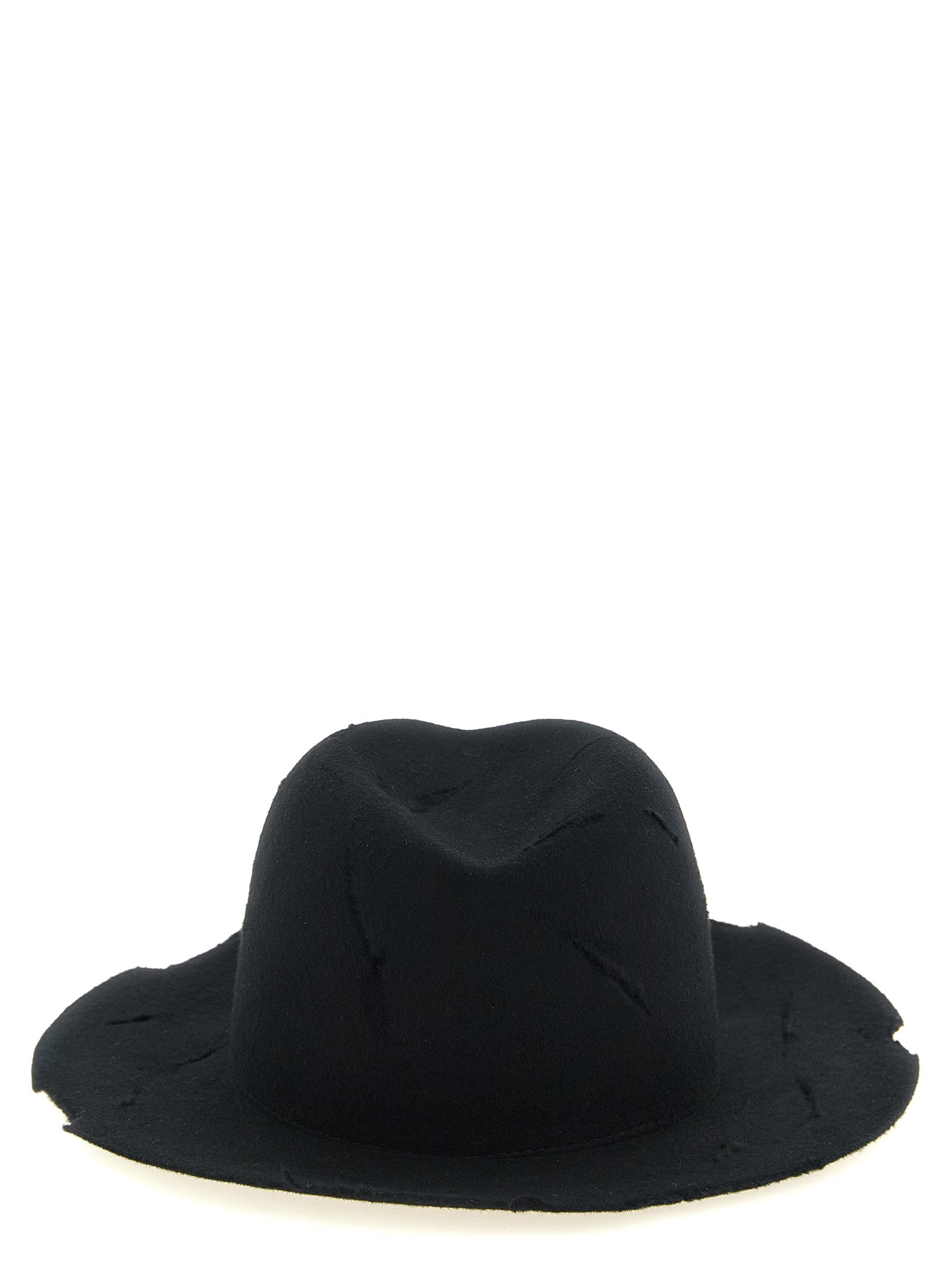 Yohji Yamamoto Black Wool Men's Fedora